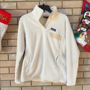 white women’s patagonia pullover
